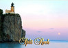 Postcard Split Rock Lighthouse 1910 MN